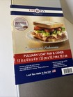 Usa Pan Bakeware Pullman Loaf Pan With Cover  13 X 4 Inch  Nonstick  Quick Re   