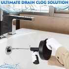 23 Ft Drain Snake Auger Hair Clog Remover Plumbing Tool