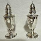 Vintage Mueck - Carey Co 925 Sterling Silver Salt   Pepper Shaker Set 850