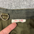 Vintage 60s East German Strichtarn Military Cargo Pants Size 36x28 Raindrop Camo