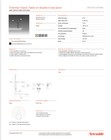 Artemide Tolomeo Classic Table With Set In Mount For A Grommet Black  white