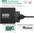 Type C   Usb 3 0 Male To Sata 22 Pin 2 5 Inch Hard Disk Driver Ssd Adapter Cabl