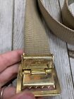 Usmc Officer   s Equipment Company Dress Belt Tan