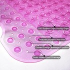 Extra Long Non-slip Shower Tub Bath Mat 39 X 16 Inch Machine Washable Bpa Free