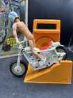 Vintage 1973 Evel Knievel Stunt Cycle W box