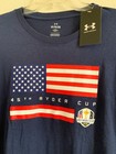 New Under Armour 2025 Ryder Cup Bethpage Black Men s Long Sleeve Xl Navy Blue A