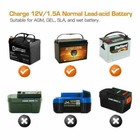 1500mah Automatic Smart Battery Charger 12v Portable Car Auto Trickle Maintainer