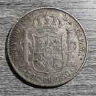 Philippines 50 C  ntimos 1885 Silver Coin Alfonso Xii Circulated
