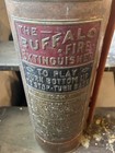 Vintage Buffalo Fire Extinguisher -empty- Copper   Brass W  Hose - 24  Tall