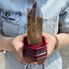 All 1 12lb Natural Smoky Quartz Crystal Point Obelisk Healing Home Decor G6952