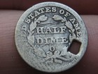 1853 O Seated Liberty Half Dime- New Orleans  With Arrows  Good Details