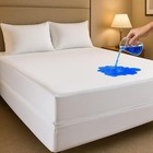 Mattress Encasement Waterproof Protector Zippered Deep Pocket Bed Bug Protector