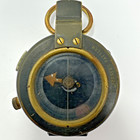 Antique E r  Watts Wwi Verner s Pattern Viii Brass Military Compass 1917 W  Case