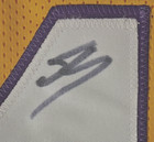 Shaq Shaquille O neal Signed Yellow Gold Jersey Auto Beckett Bas Witnessed