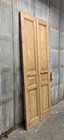 Antique French Double Doors  39x96 5  European Doors  Flat Panel Doors  A638