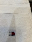 Tommy Hilfiger 100  Cotton White Bath Towel 30 X 56