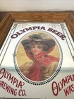 Vintage Olympia Beer Mirror Excellent Condition