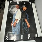 1992 Kris Kross Jump Rap Music Poster Original 90s Hip Hop Vtg Made In Usa
