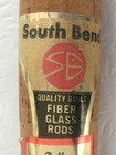 South Bend Outdoorsman Fly Rod 8  2pc 6 Wt Fiberglass 1-430-280 Vintage Brown