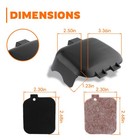 For Stihl Bg50 Air Filter Housing Cover 42291410502 42291410500  42291410501