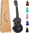 Soprano Ukulele For Beginners  21 Inch Ukulele Wood Toddler Guitar Small Hawa   