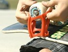 Skatertrainers Skateboard Trick Training Aids Wheel Stoppers Red Black