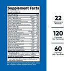 Nutricost Multivitamin Probiotics 22 Vitamins Minerals 120 Veg Capsules 60 Serv