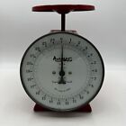 Vintage Auto Wate 25 Lb Red Kitchen Scale Usa Chicago