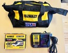 Dewalt Flexvolt 20v 60v Dcb606 Lithium Ion Battery W charger   Carry Bag