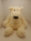 Gund Schlepp Polar Bear Plush 17 Inch Cream Shaggy Fuzzy Stuffed Animal  348187