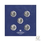 2018 Coronation 65th Anniversary 50p Collection In Original Presentation Folder