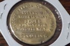 Vintage Medallion Token Coin Holson Shoe Company Boston Good Luck