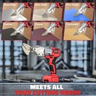 Cordless Sheet Metal Cutter Sheet Metal Nibbler For Milwaukee 18v Battery  no Ba