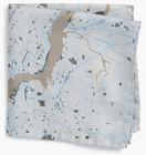 Eton Subway Map Silk Pocket Square