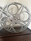  2  Vintage Goldberg Bros 35mm Cast Alum Film Movie Theater Reel 15 