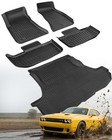 Car Floor Mats For Dodge Challenger Rwd 2011-2023 Cargo Liner  1st   2nd Row 