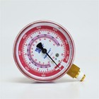 Yellow Jacket 49035 Manifold 2-1 2  Red Pressure Gauge For R-410a