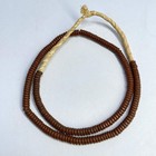 Bohemian Button Brown Trade Beads