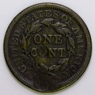 1846 Braided Hair Large Cent K374