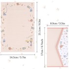 27 Pcs Stationary Writing Paper With Envelopes Set Cute Vintage Floral Letter Wr
