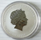 Australia 2008  8 Color 5 Oz Silver Chinese Lunar Mouse