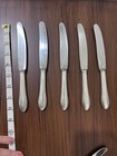 Lot Of 5 Fritz Millhoff Rostfrei Dinner Knives Solingen Germany Silverplate