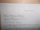 Helen Upshaw Original Autograph Signed Typed Letter 1953 Rare
