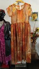 Chiffon Dress Custom Made Vintage Large Fit
