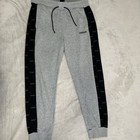 Adidas Sweatpants Mens Size Large L Ei6252 Linear Track Trouser Grey