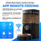 Smart Wifi Feeder 4l  App Control Auto Pet Food Dispenser For Cats   Dogs