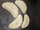 Semi-porcelain Set Of 4 Antique Bone Dishes England
