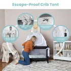 Premium Pack N Play Tent  Mini Crib Tent To Keep Baby From Climbing Out  Auto   