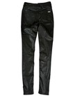 White House Black Market Black Faux Leather The Skinny Pants Women s Size 00