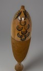 Vtg Percussion Instrument Wooden Latin Guiro Fish Style No Stick  269